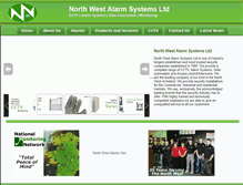 Tablet Screenshot of northwestalarmsystems.com